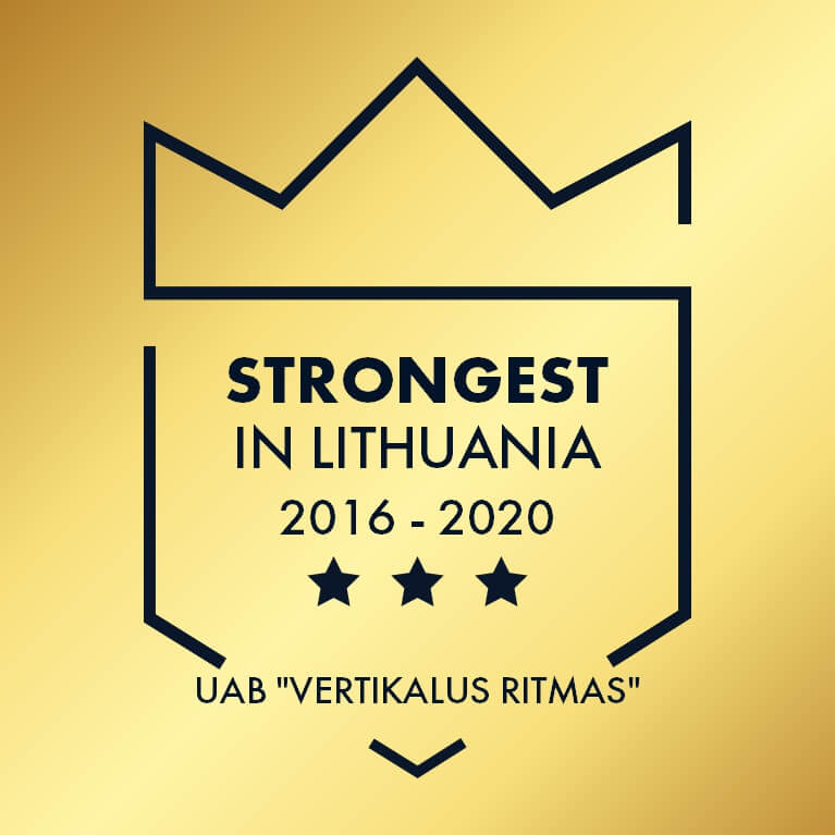 Vertikalus Ritmas strongest in Lithuania 2016-2020